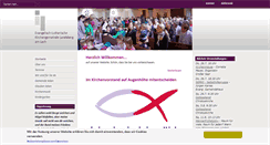 Desktop Screenshot of landsberg-evangelisch.de