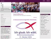 Tablet Screenshot of landsberg-evangelisch.de